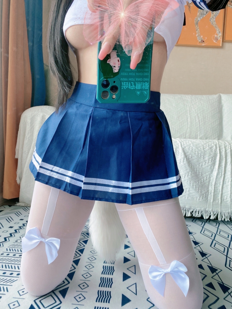 【微密圈】120斤的小王同学-双马尾奶糖[24P-4V-212M]插图