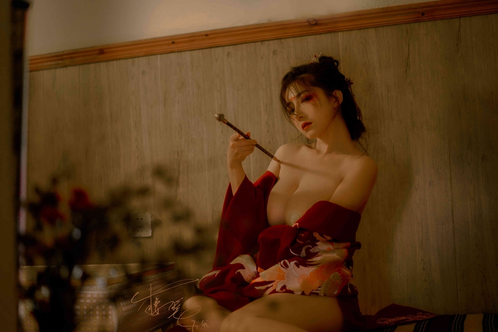 【微密圈】樱晚gigiNO.20 惊鸿 [23P-245MB]插图