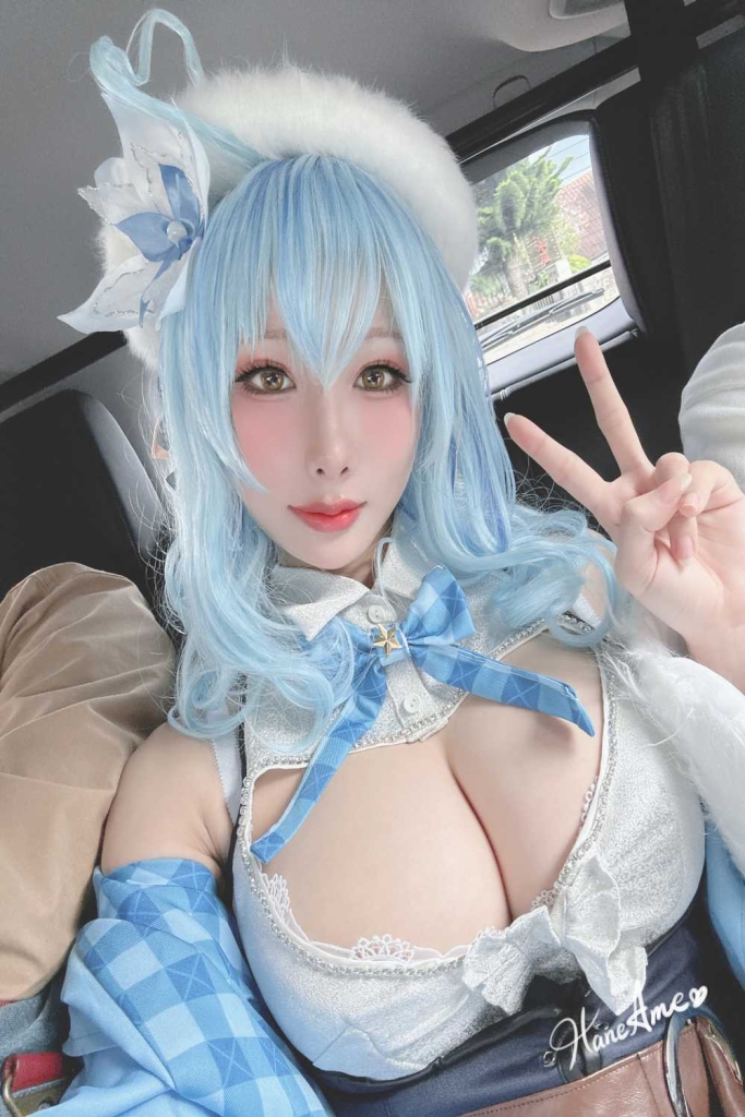 雨波_HaneAme NO.179 雨波_HaneAme 2022年12月 Hololive 雪花菈米 [45P-308MB]插图1