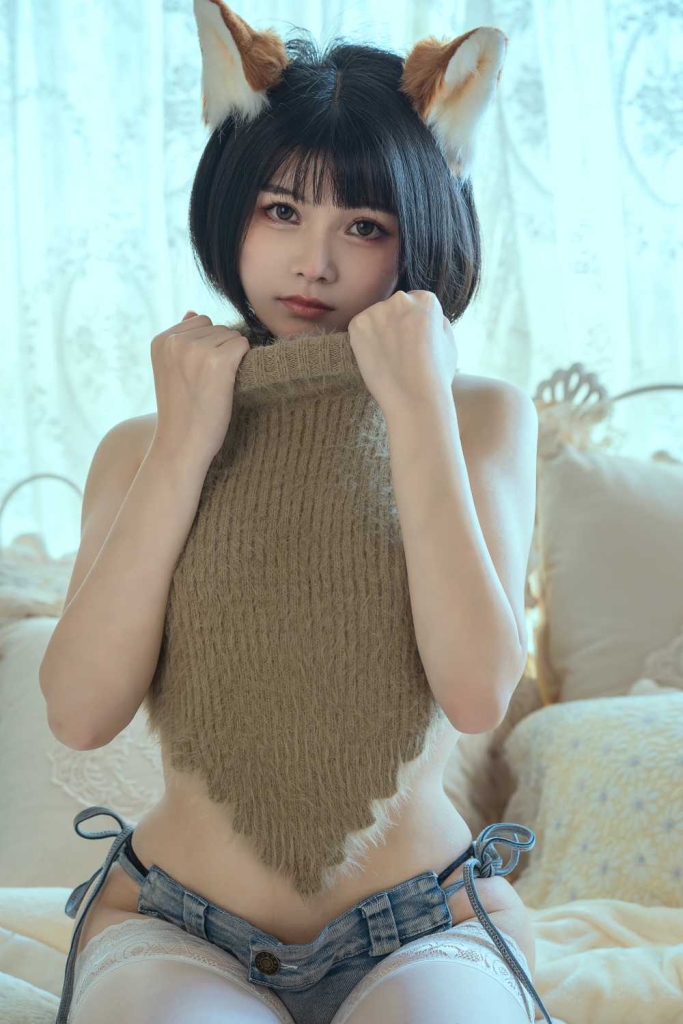 七月喵子 NO.031 幻想兽娘集日食 牙牙 [26P-271MB]插图1