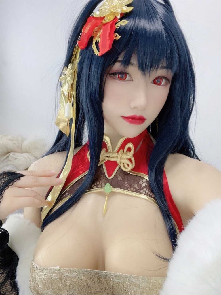 coser衣衣 NO.13 碧蓝航线 大凤旗袍[35P-112MB]插图1