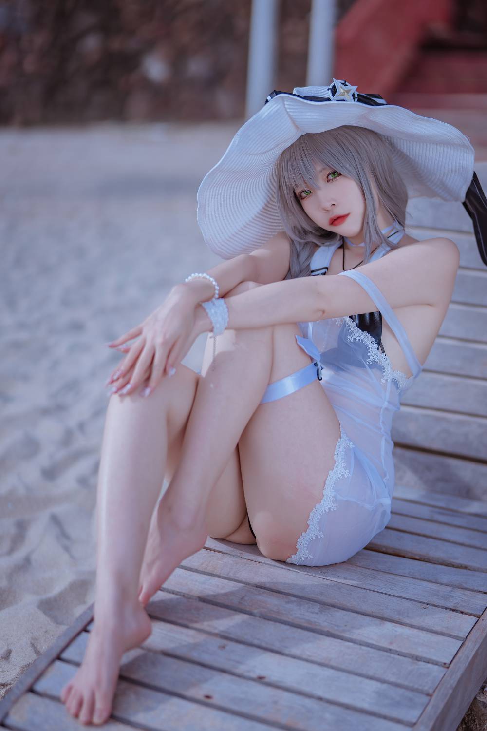 二佐Nisa NO.150 碧蓝天鹰泳装 [20P-546MB]插图