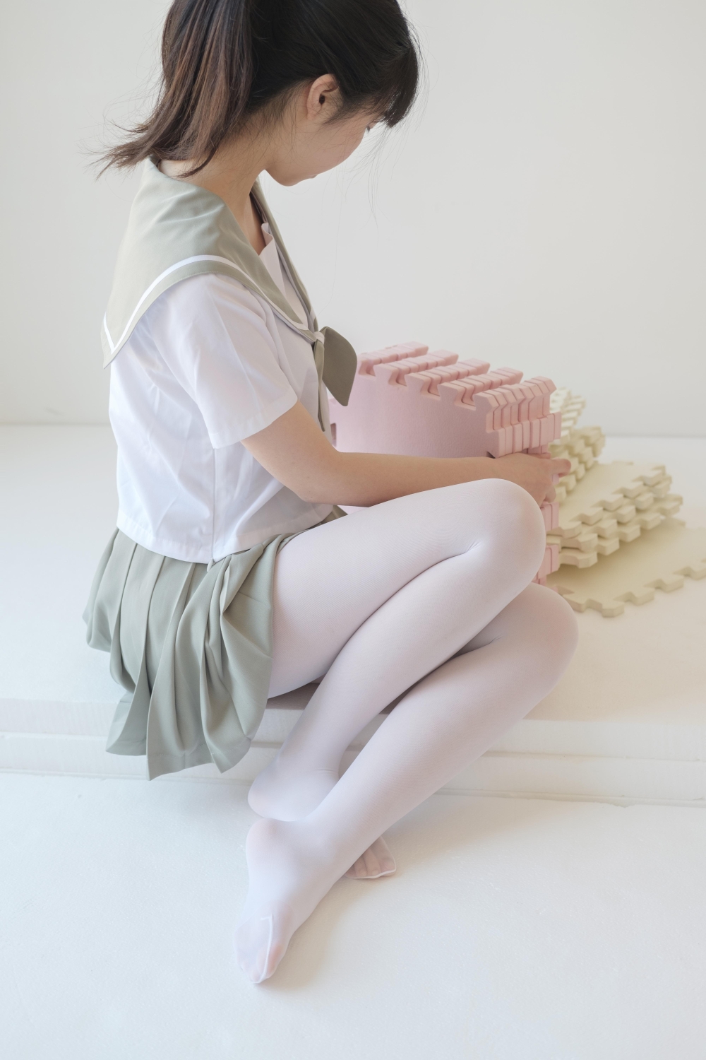 森萝财团写真 X-016 白丝纯情插图1