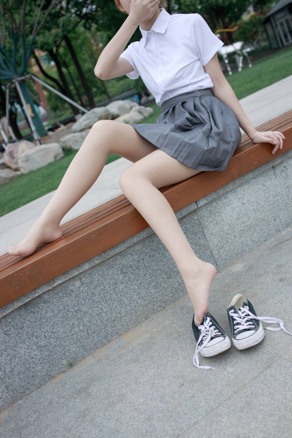 森萝财团写真 JKFUN-005 卉子 10D肉丝插图