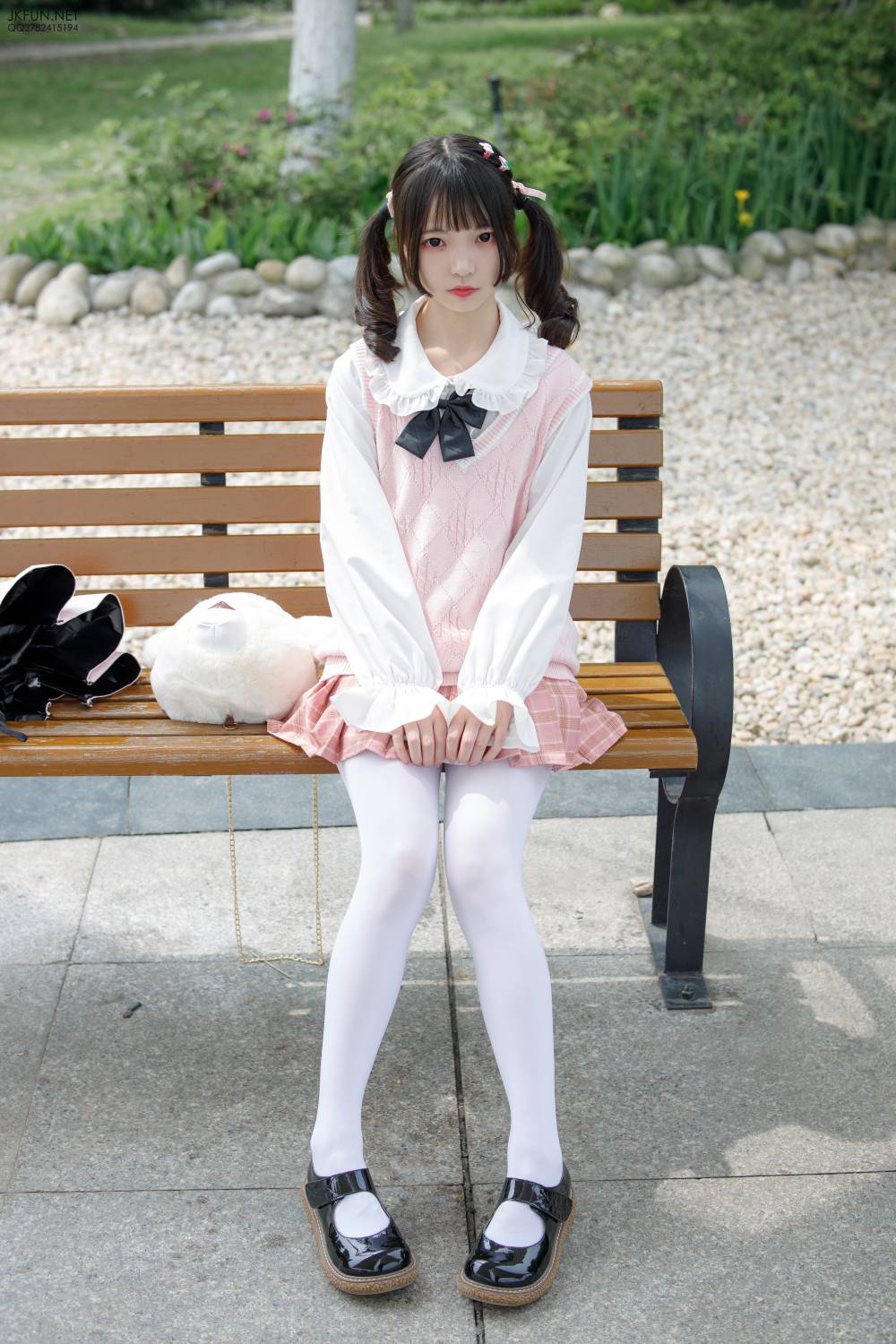 森萝财团写真 JKFUN-007 默陌 80D白丝插图
