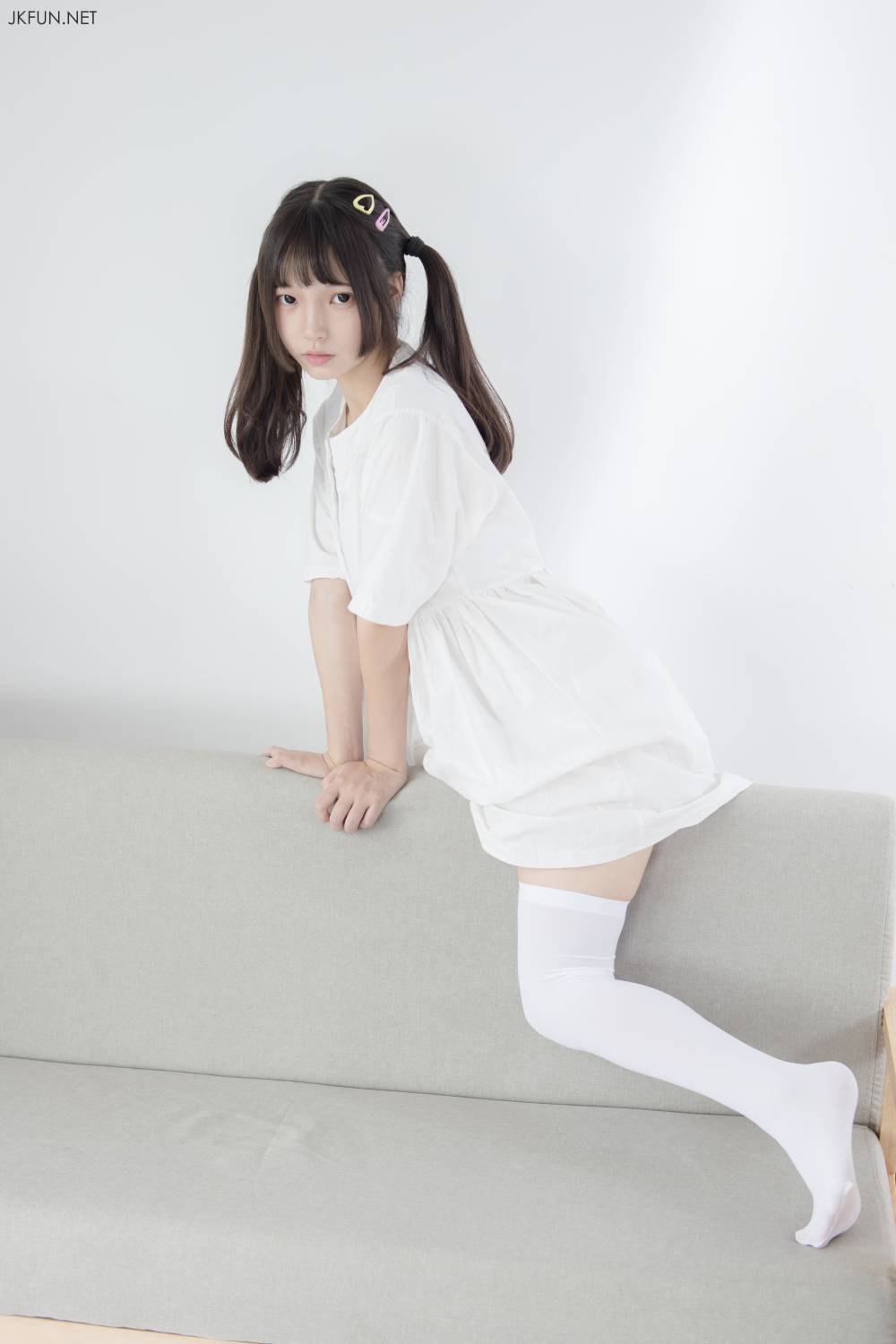 森萝财团写真 JKFUN-014 默陌 白衣飘飘的年代插图1