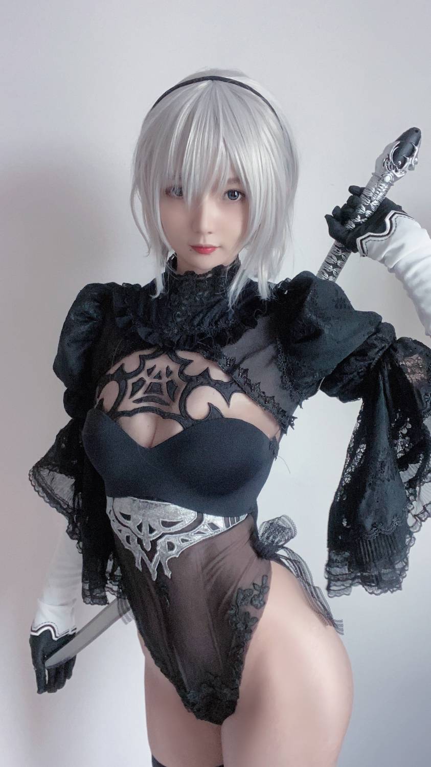 51酱 NO.001 2B黑婚纱[53P2V-486MB]插图1
