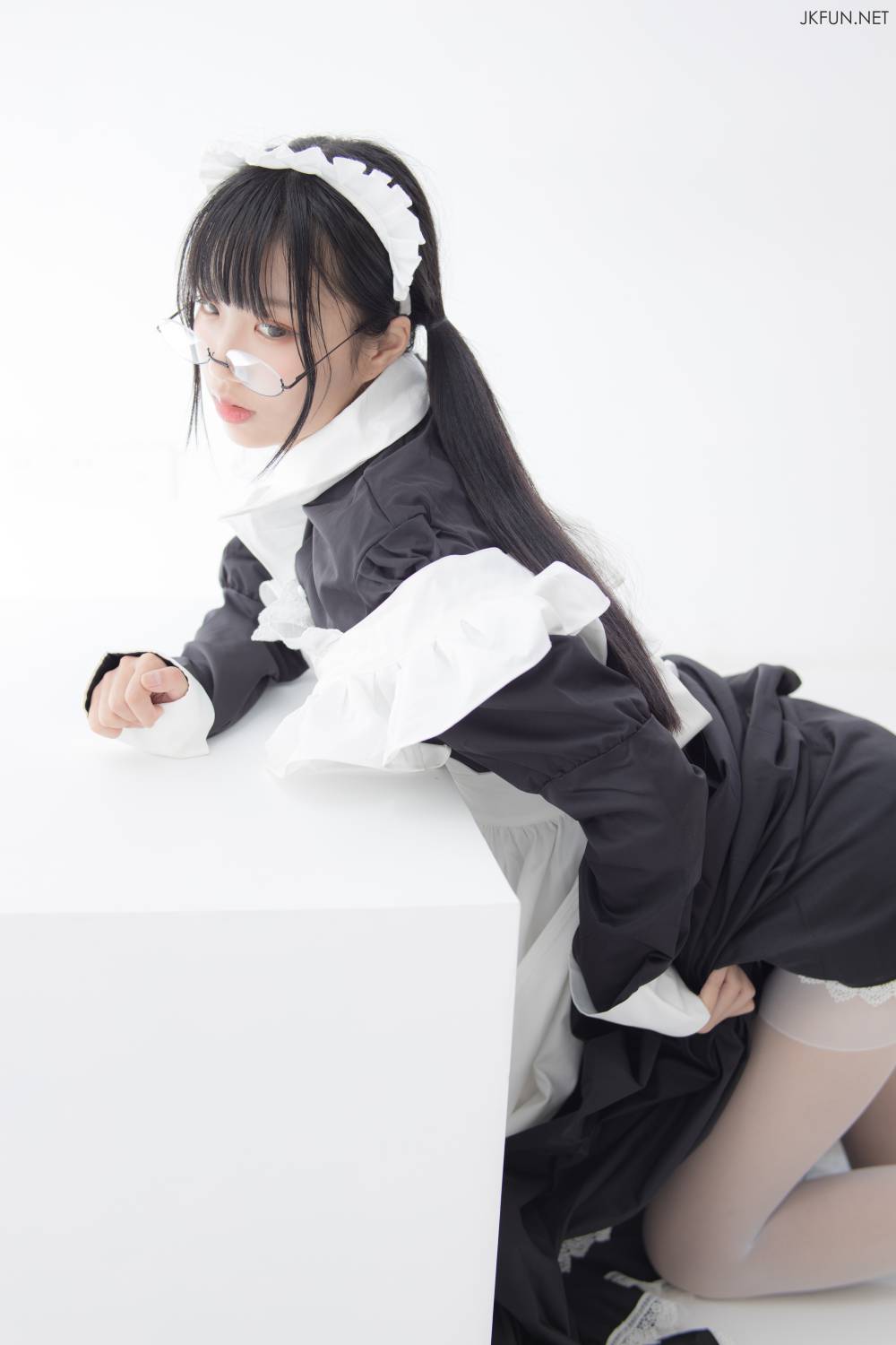 森萝财团写真 JKFUN-017 15D超薄白丝 小梓插图