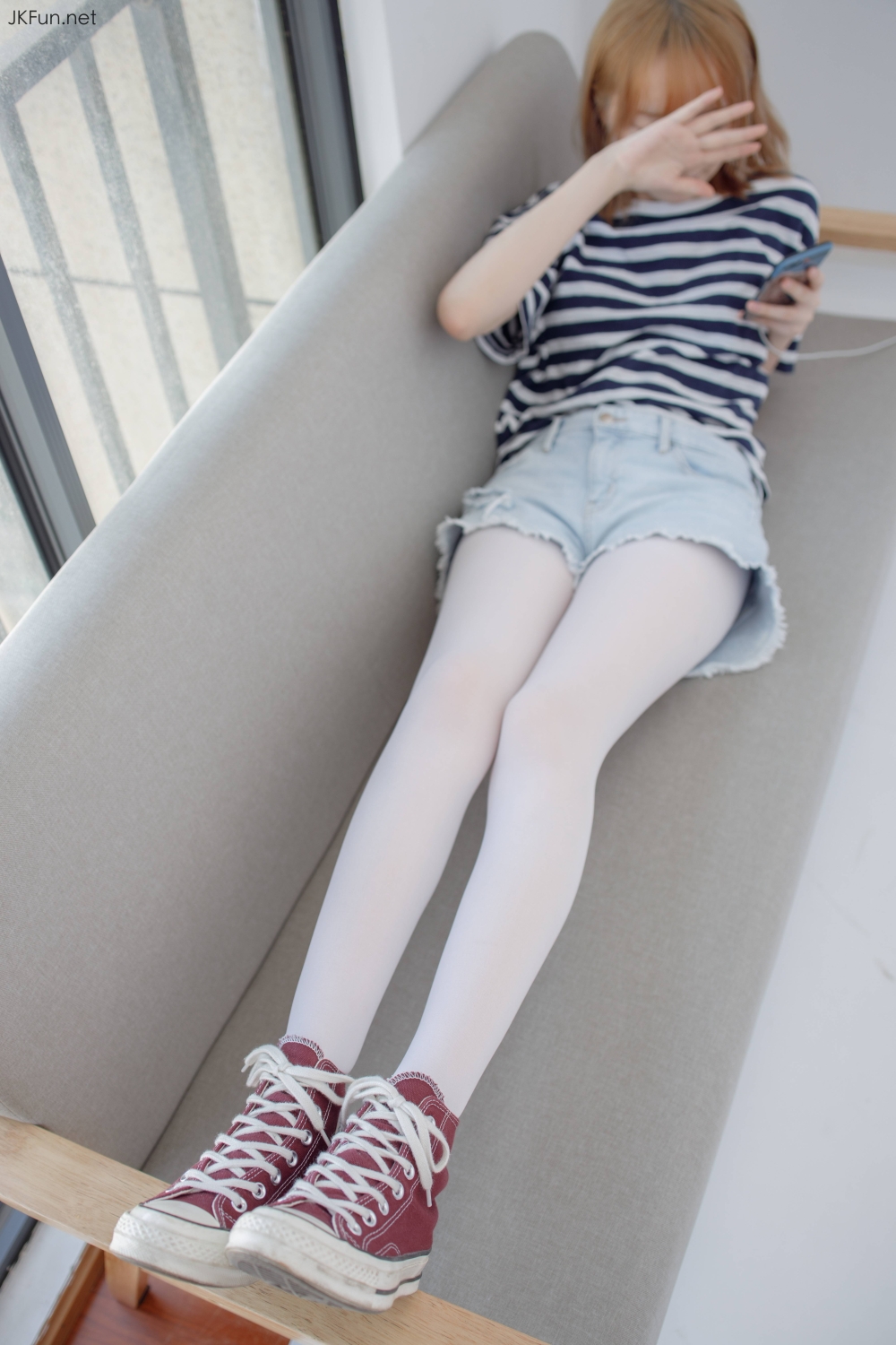 森萝财团写真 JKFUN-020 80D白丝 Aika插图