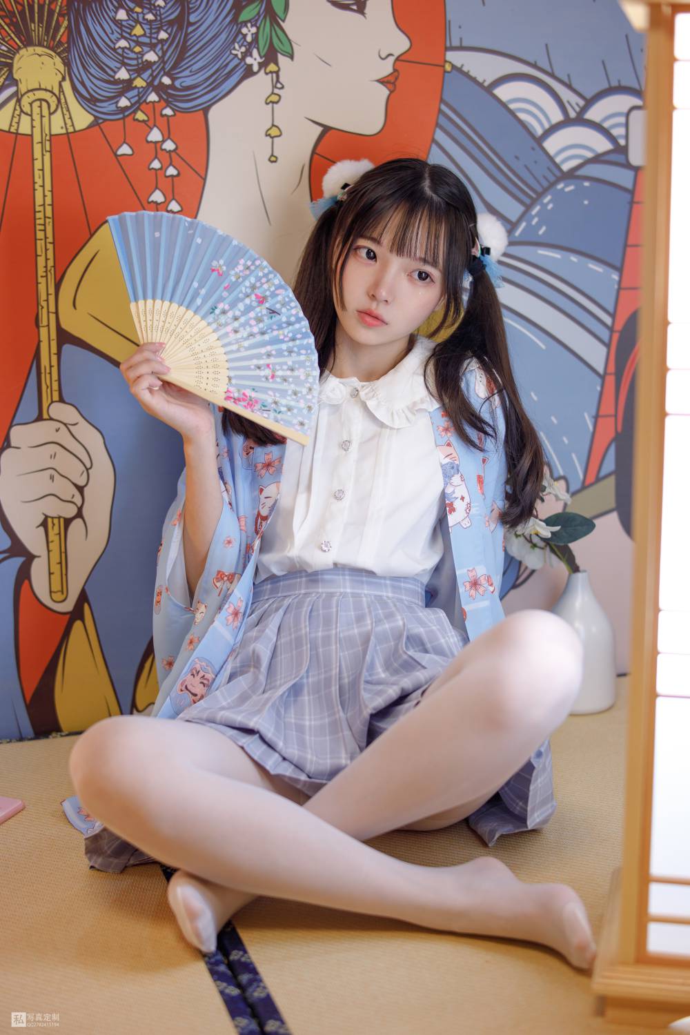 森萝财团写真 JKFUN-027 花里胡哨的民宿 5D白丝 默陌插图1