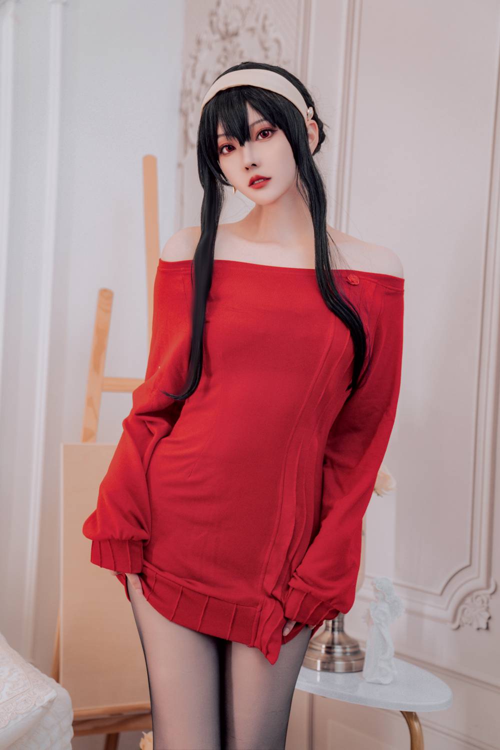 Natsuko夏夏子 NO.006 约尔毛衣 [36P1V-483MB]插图