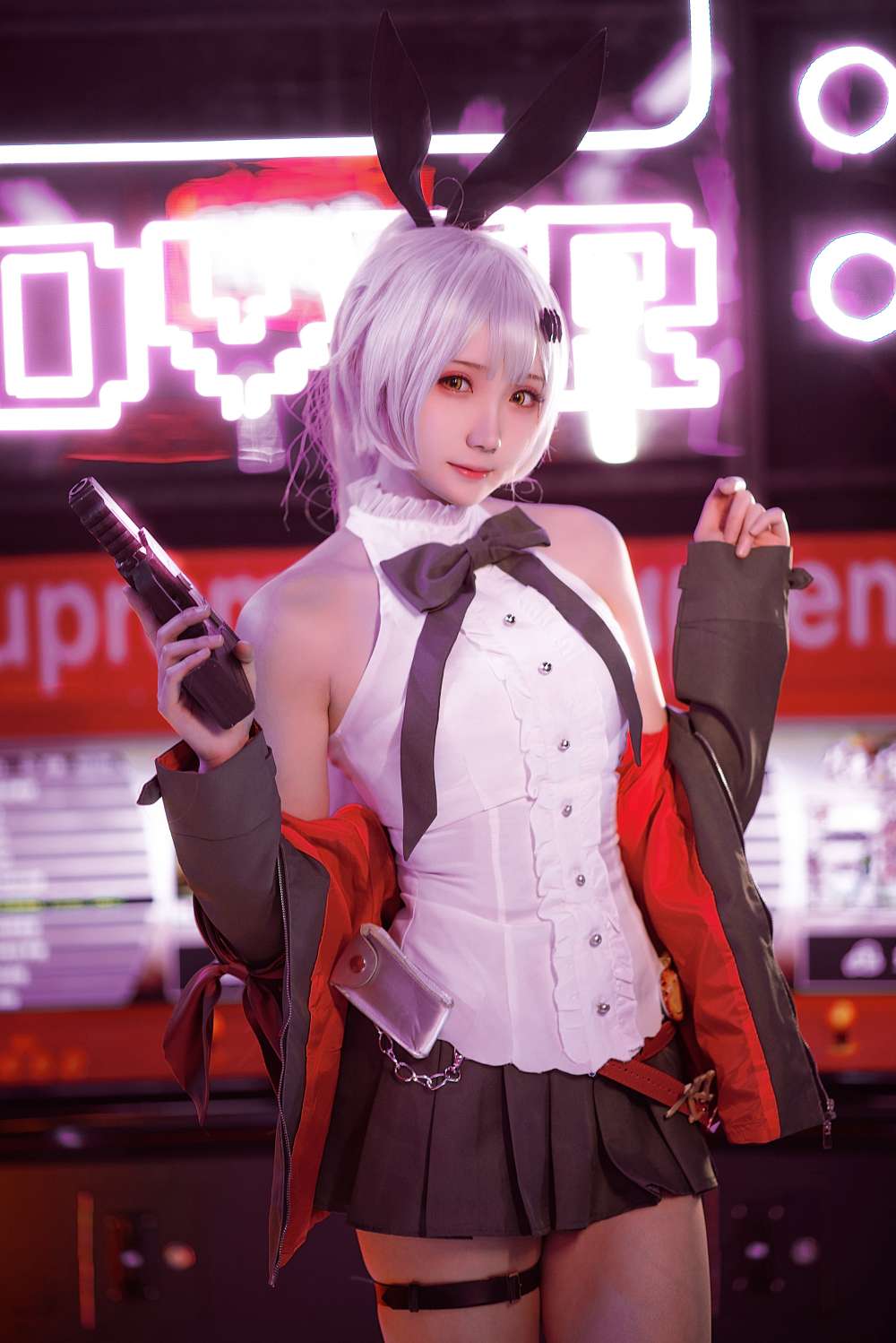 瓜希酱 NO.069 少女前线 FN-57 Five-seveN [22P-127MB]插图