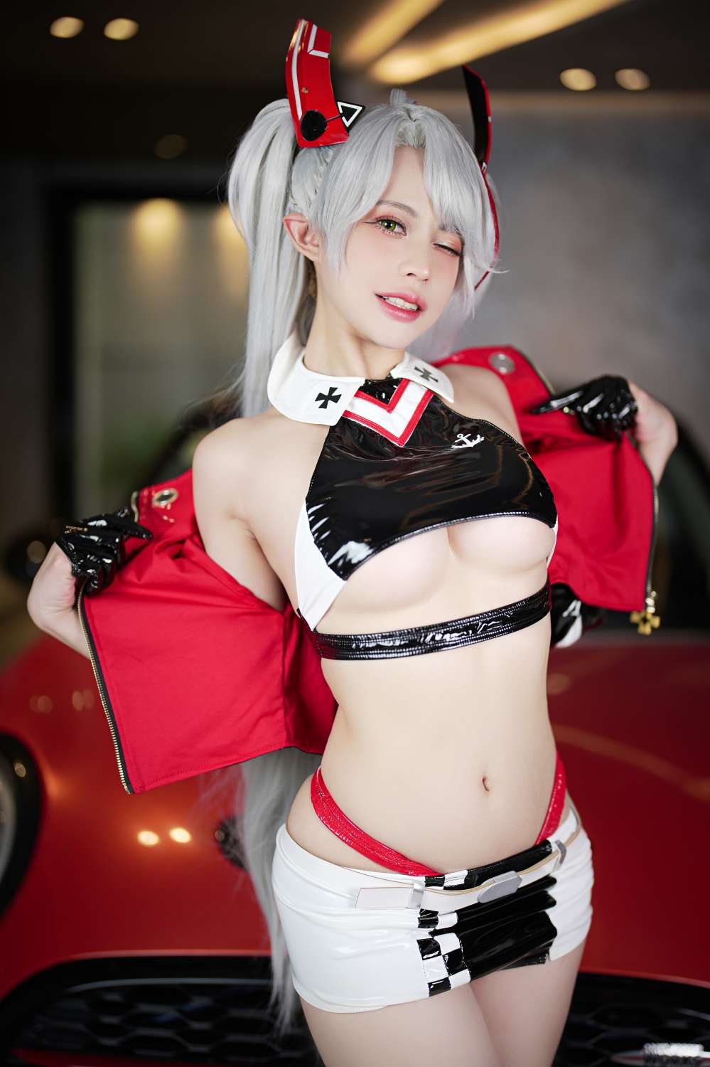 PingPing NO.035 Prinz Eugen (Race Queen) [71P-412MB]插图