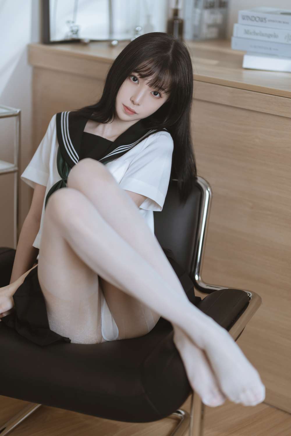 许岚LAN NO.019 白丝水手服 [40P-608MB]插图