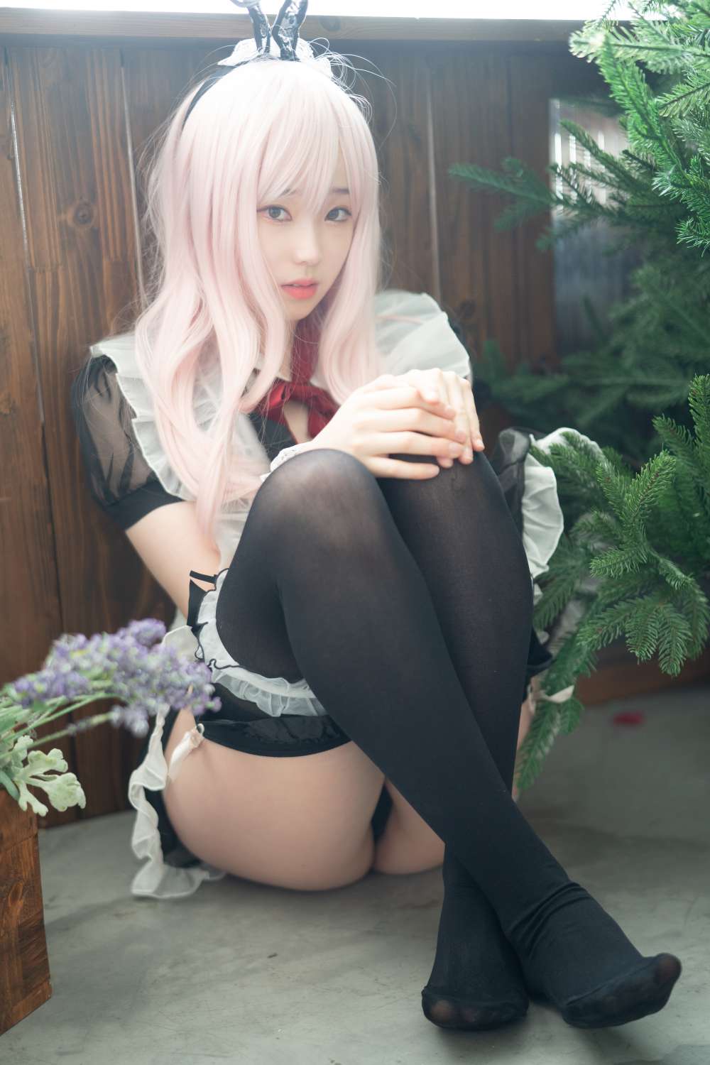 [DJAWA] 141 BamBi-Sheer Bunny Maid [50P451MB]插图1