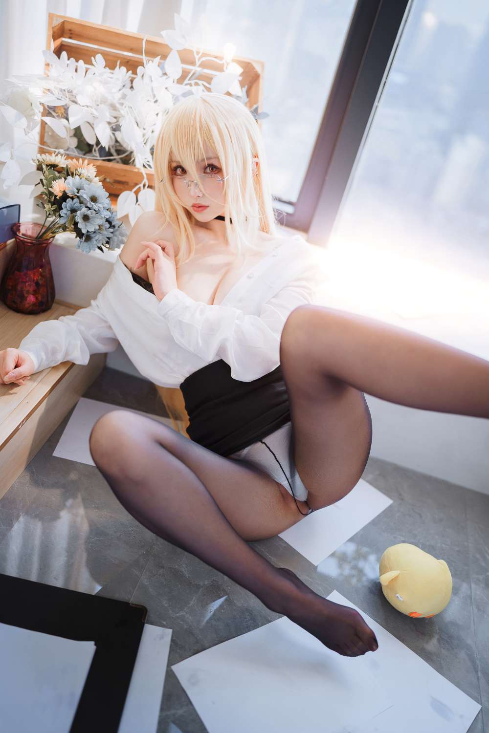 肉扣热热子Xrioko凉凉子 NO.111 办公室的意外 [35P-394MB]插图