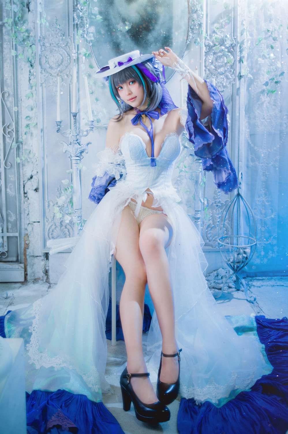 台湾 ElyEE子 NO.109 Cheshire Dress [25P1V-102MB]插图