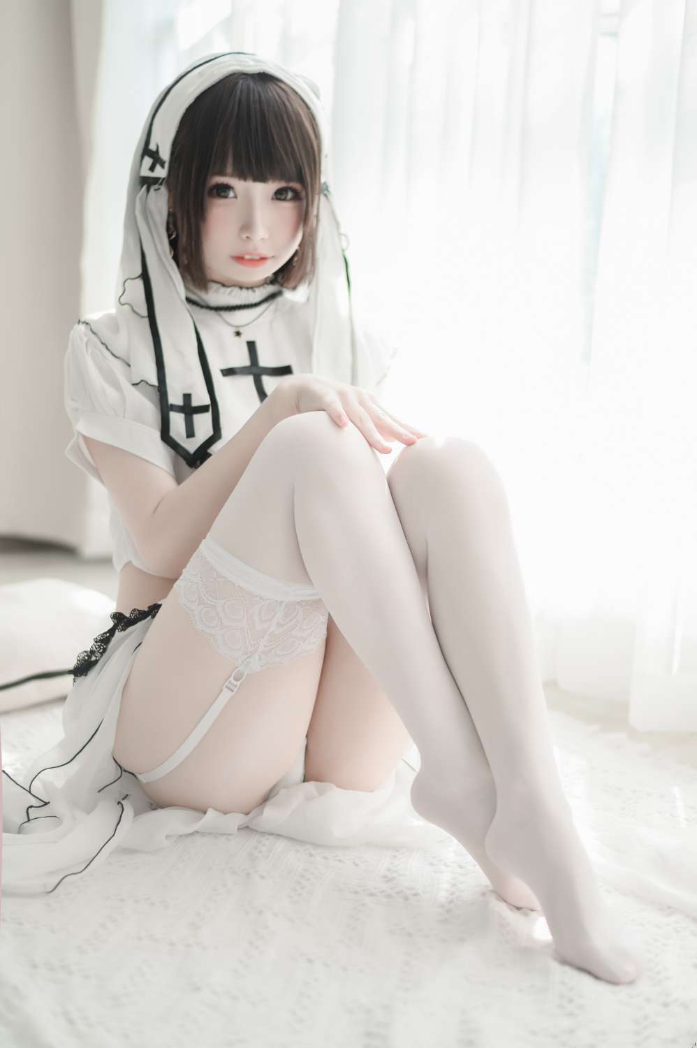 NO.004 十万珍吱伏特 修女[49P210MB]插图