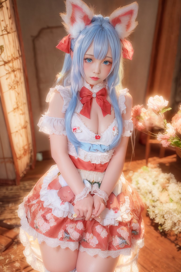 <font color=#FF00FF>爆机少女喵小吉 NO.081 AI 兔子女仆</font>插图
