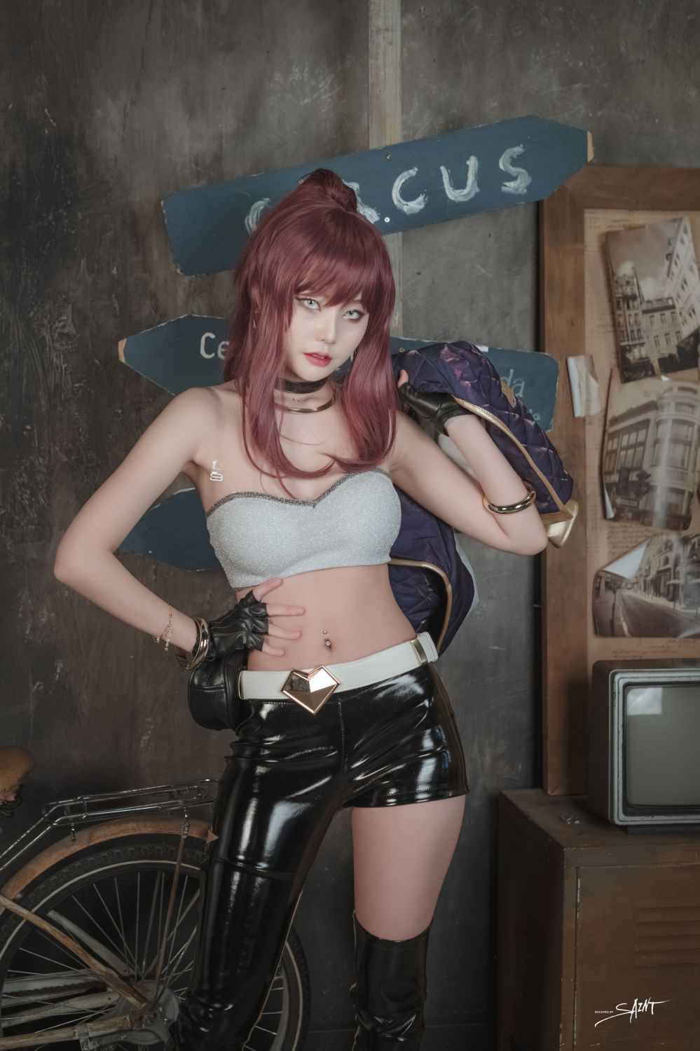 [SaintPhotoLife]Yuna – NO.13 – Cosplay VOL.04 KDA Akali & Nier Automata 2B插图