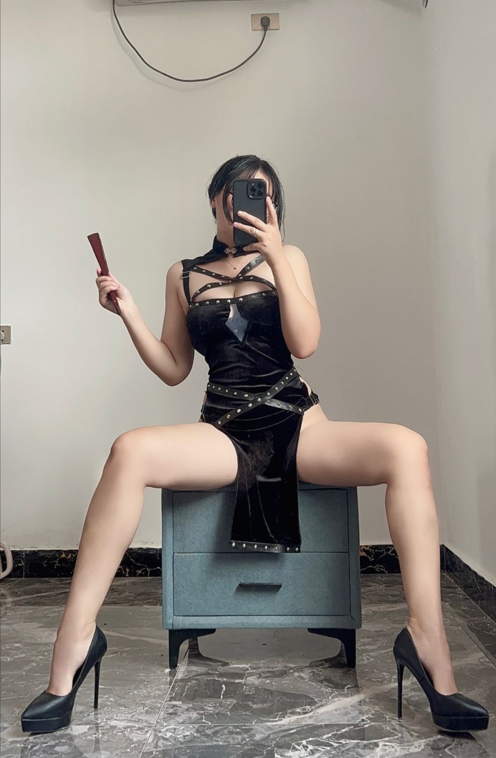 【微密圈】秋不吃鱼-劈叉旗袍[22P-29MB]插图1