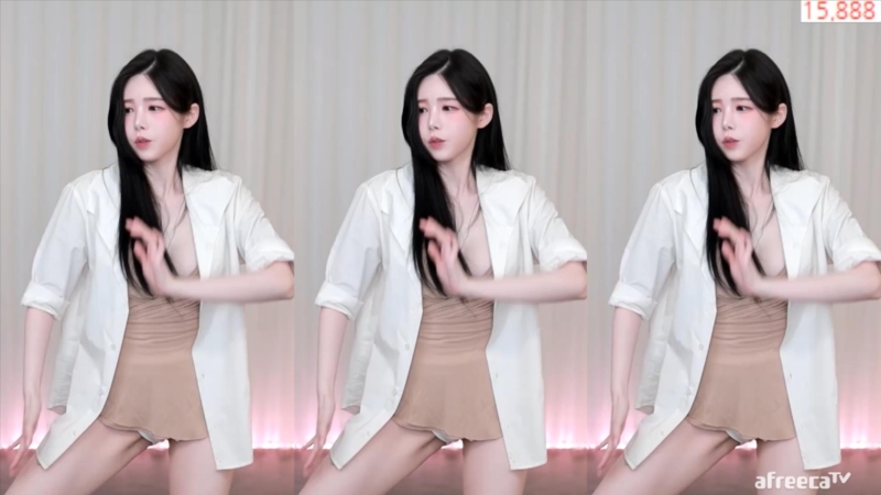 【直播热舞】韩国美女主播BJ햄찡黑珍热舞【10v】插图1