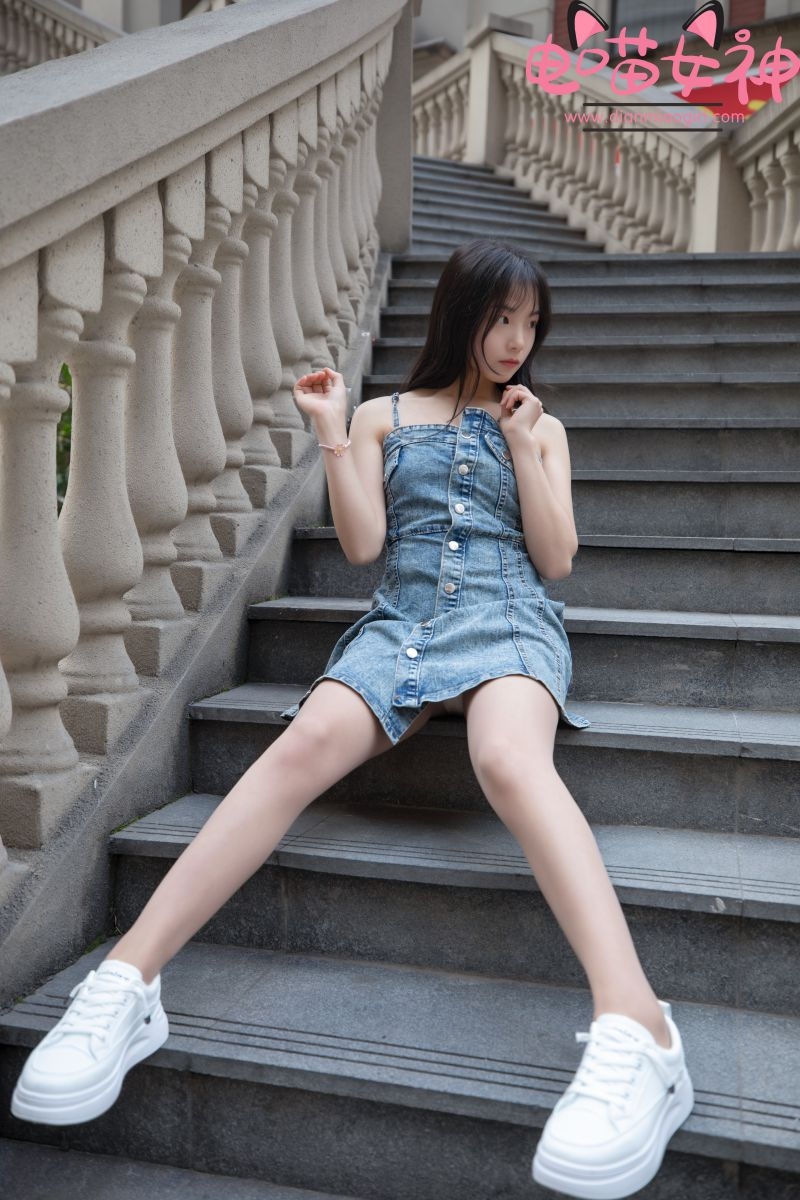电喵女神 NO.005 灵唯 稚嫩小白鞋插图