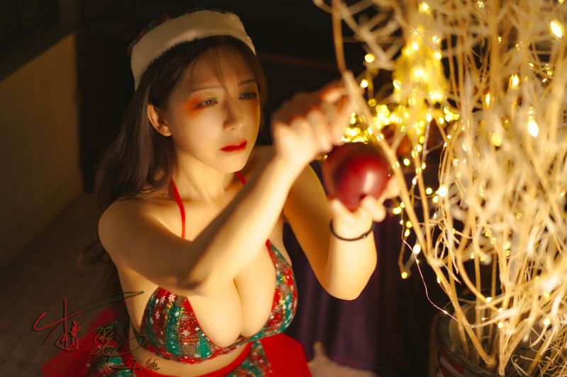 【微密圈】樱晚gigi  NO.119 Christmas Day [28P-312MB]插图