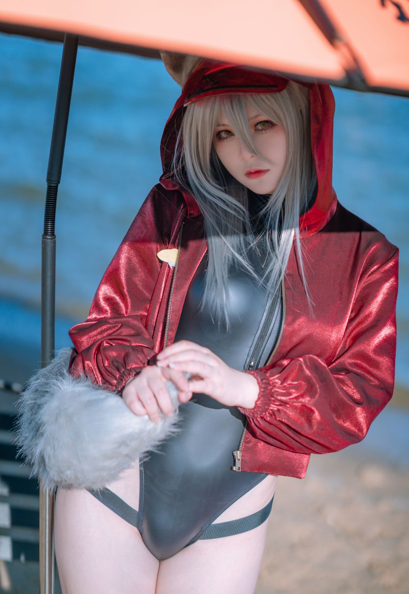 w百合欧皇子w NO.005 明日方舟 轻风 LB01 红 [12P-97MB]插图1