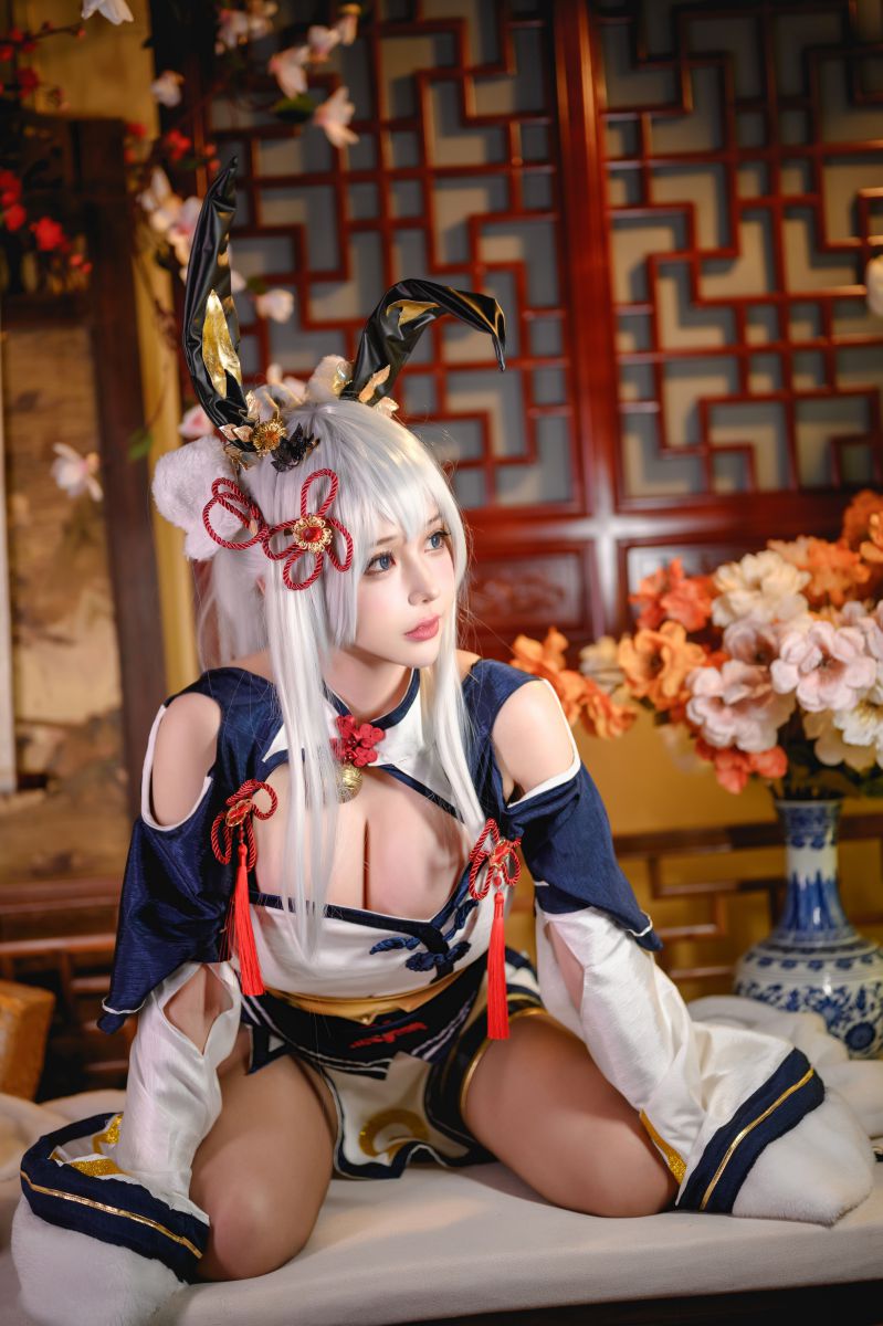 凛子酱 NO.013 旗袍兔兔 [21P-315MB]插图1