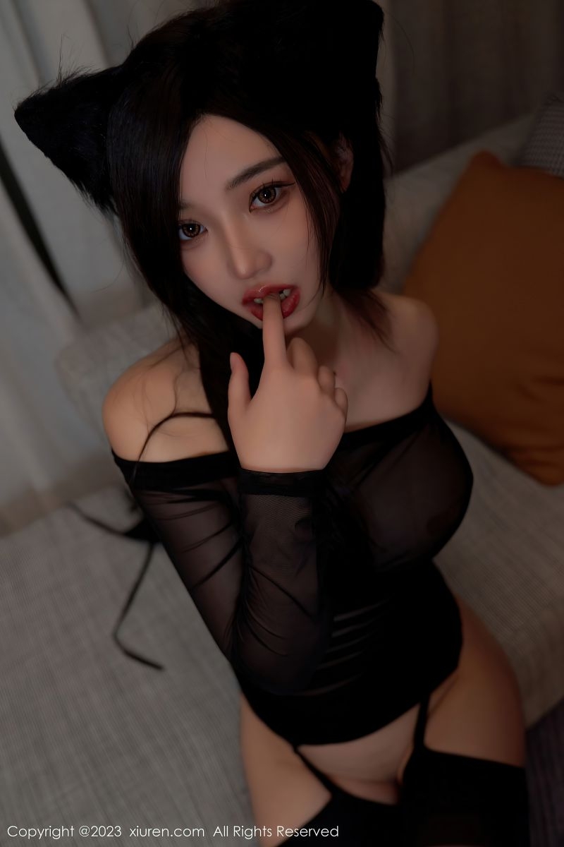 [XIUREN秀人网] 2023.05.30 NO.6826 妙可可Cheese 野猫女友插图1