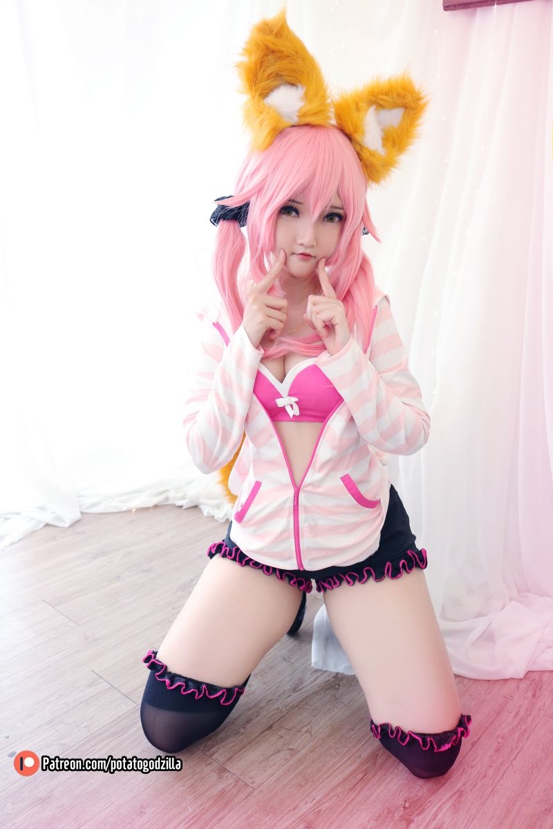 越南 Potato Godzilla NO.76 Tamamo School Uniform [50P-384MB]插图1
