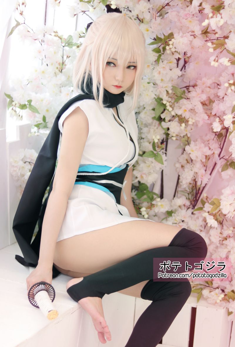 越南 Potato Godzilla NO.78 Okita Souji [18P-21MB]插图
