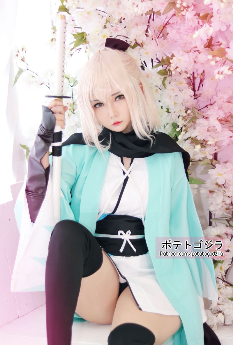 越南 Potato Godzilla NO.78 Okita Souji [18P-21MB]插图1