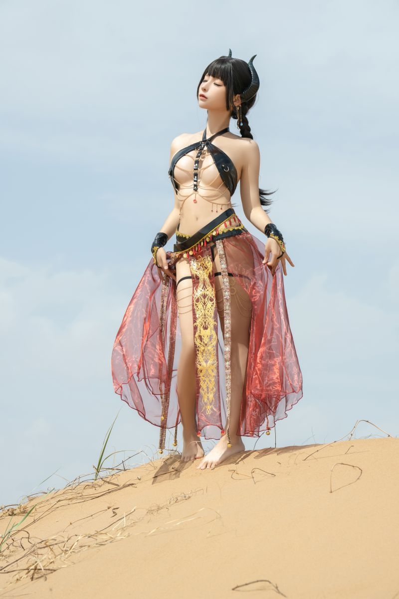 蠢沫沫 NO.248 沙漠魅魔 [9P-76M]插图