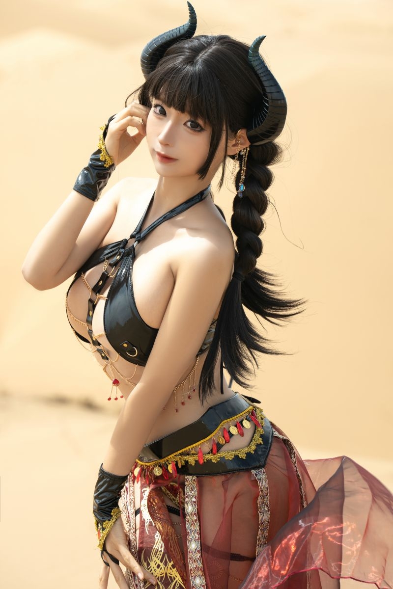 蠢沫沫 NO.248 沙漠魅魔 [9P-76M]插图1