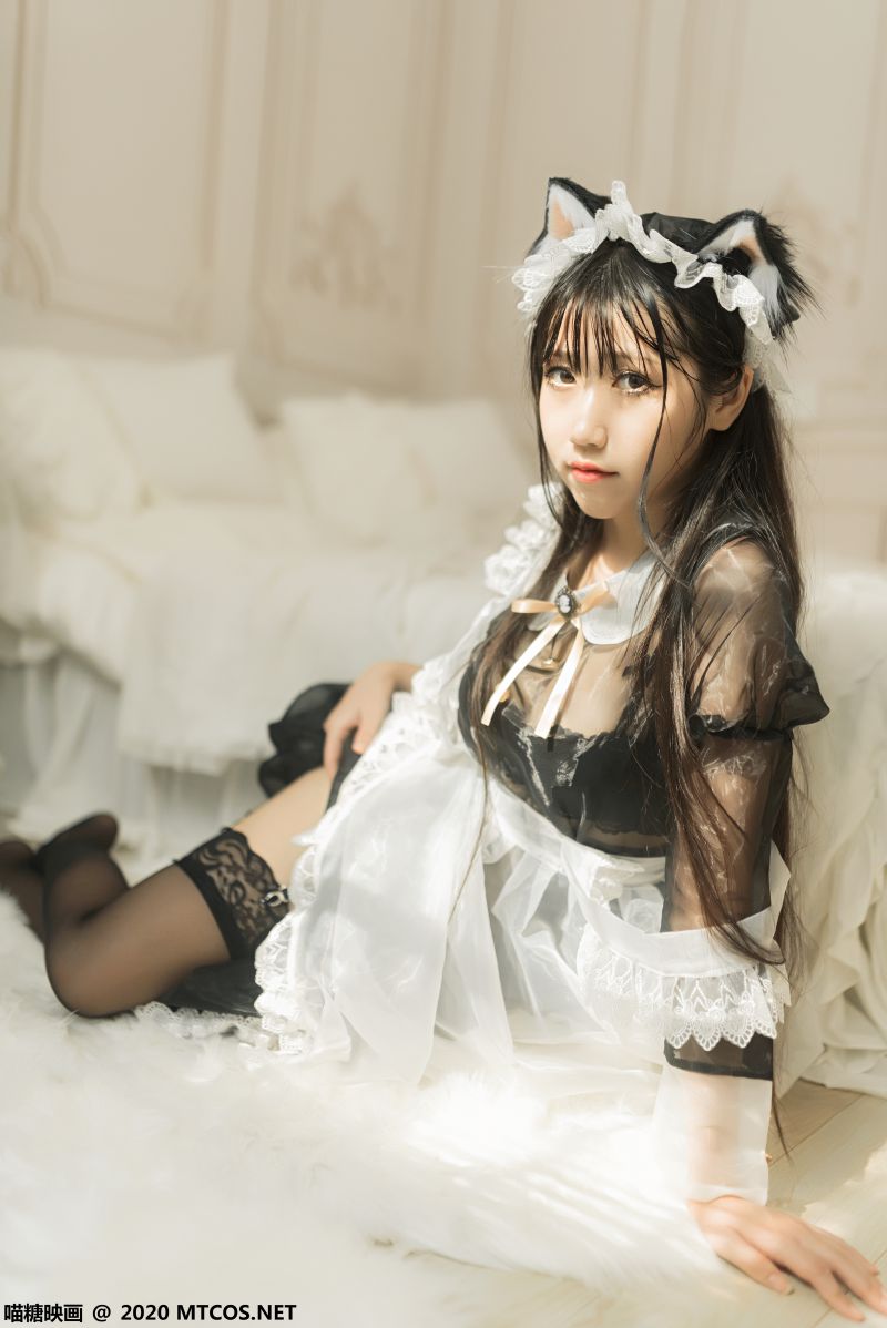 [喵糖映画] VOL.084 猫耳女仆装 [40P825MB]插图1