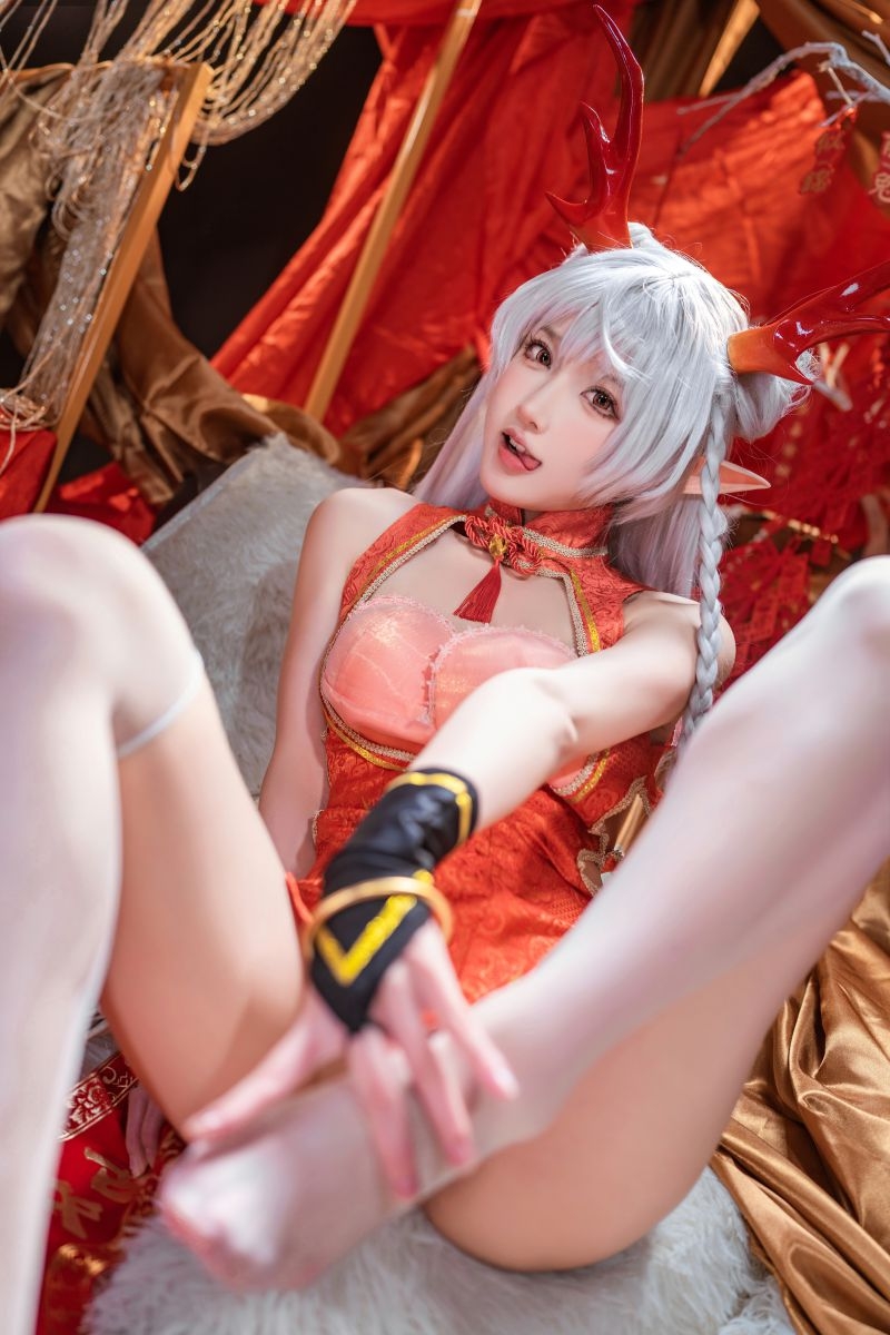 阿包也是兔娘  NO.084 新春贺图 龙妹[45P1V-1.24G]插图