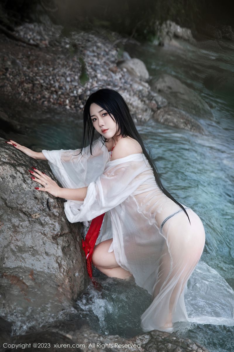 [XIUREN秀人网] 2023.08.28 NO.7295 严利娅Yuliya 妲己角色扮演插图1