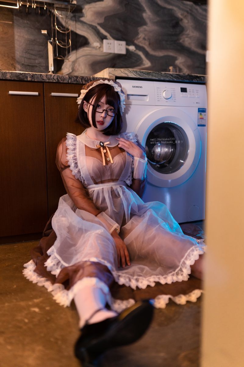 Natsuko夏夏子 NO.19 透明女仆 [76P-844M]插图1