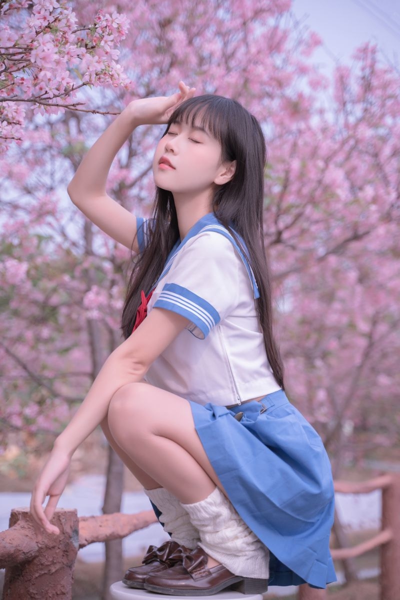 萌芽儿o0 NO.028 樱花JK [31P-241M]插图