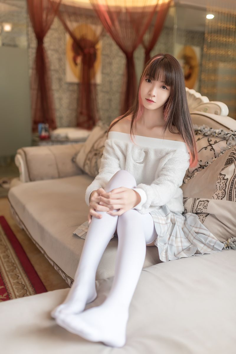 风之领域 - NO.013 富贵少女白丝 [49P-82MB]插图