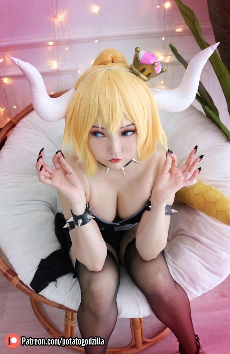 越南 Potato Godzilla NO.083 Bowsette [39P-44MB]插图1