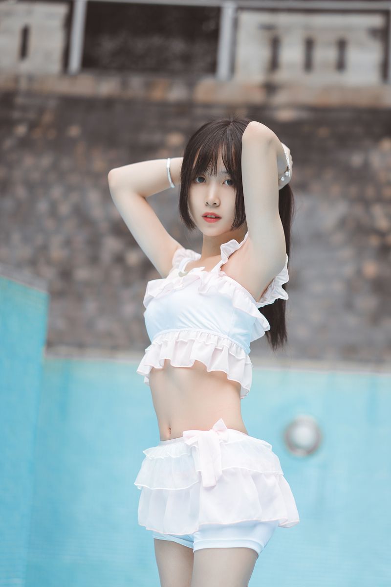 风之领域 - NO.088 泳池里的少女 [40P-163MB]插图