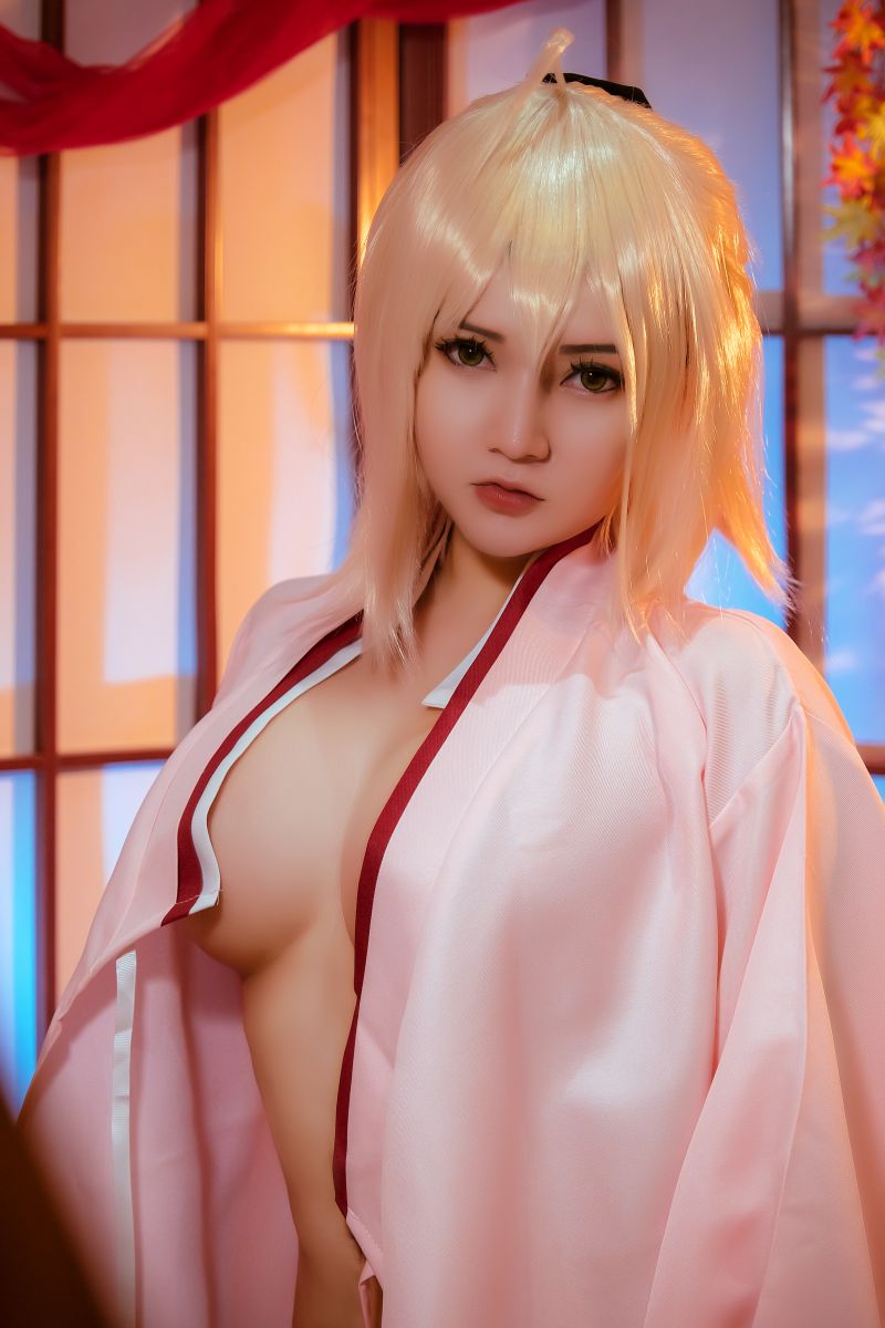 越南 Potato Godzilla NO.085 Okita Souji Sakura Saber [18P-220MB]插图