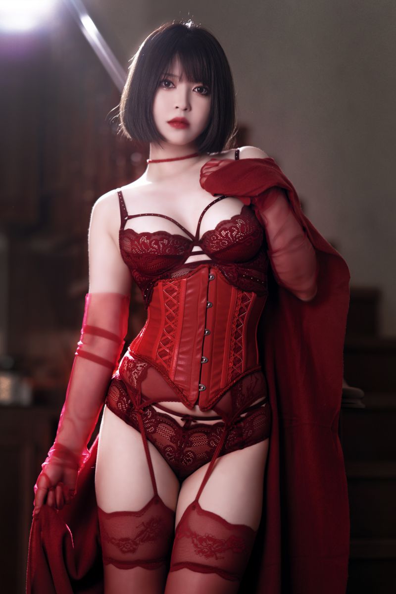 半半子 NO.070 RED 赤紅 Vol.03 [57P-110MB]插图1