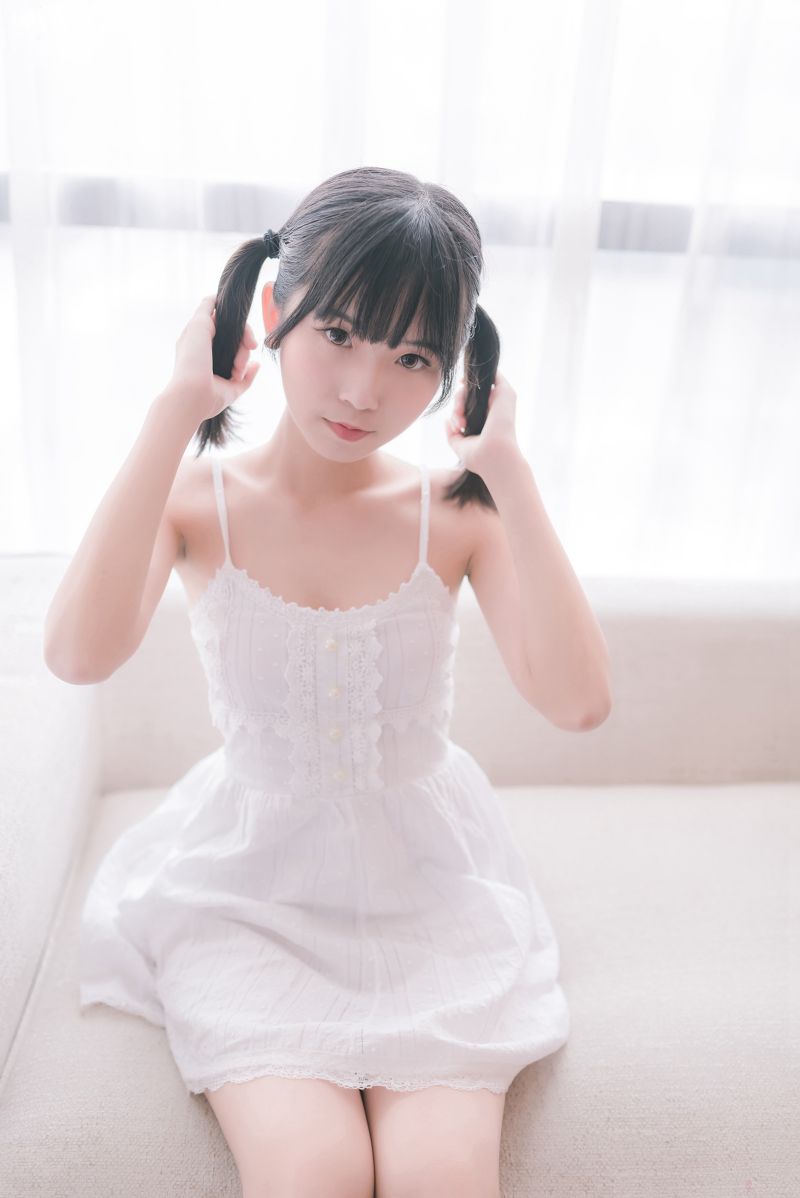 风之领域 - NO.082 白色的睡衣裙 [47P-192MB]插图1
