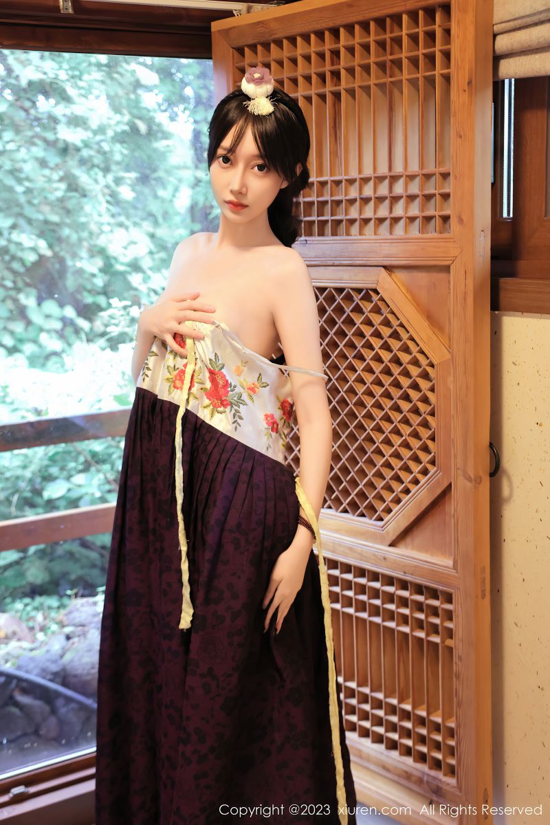 [XIUREN秀人网] 2023.11.17 NO.7677 玥儿玥er 性感大长今服饰插图