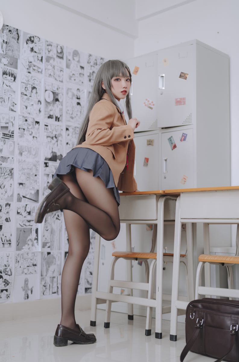 果咩酱w NO.044 麻衣校服 [30P-434MB]插图1
