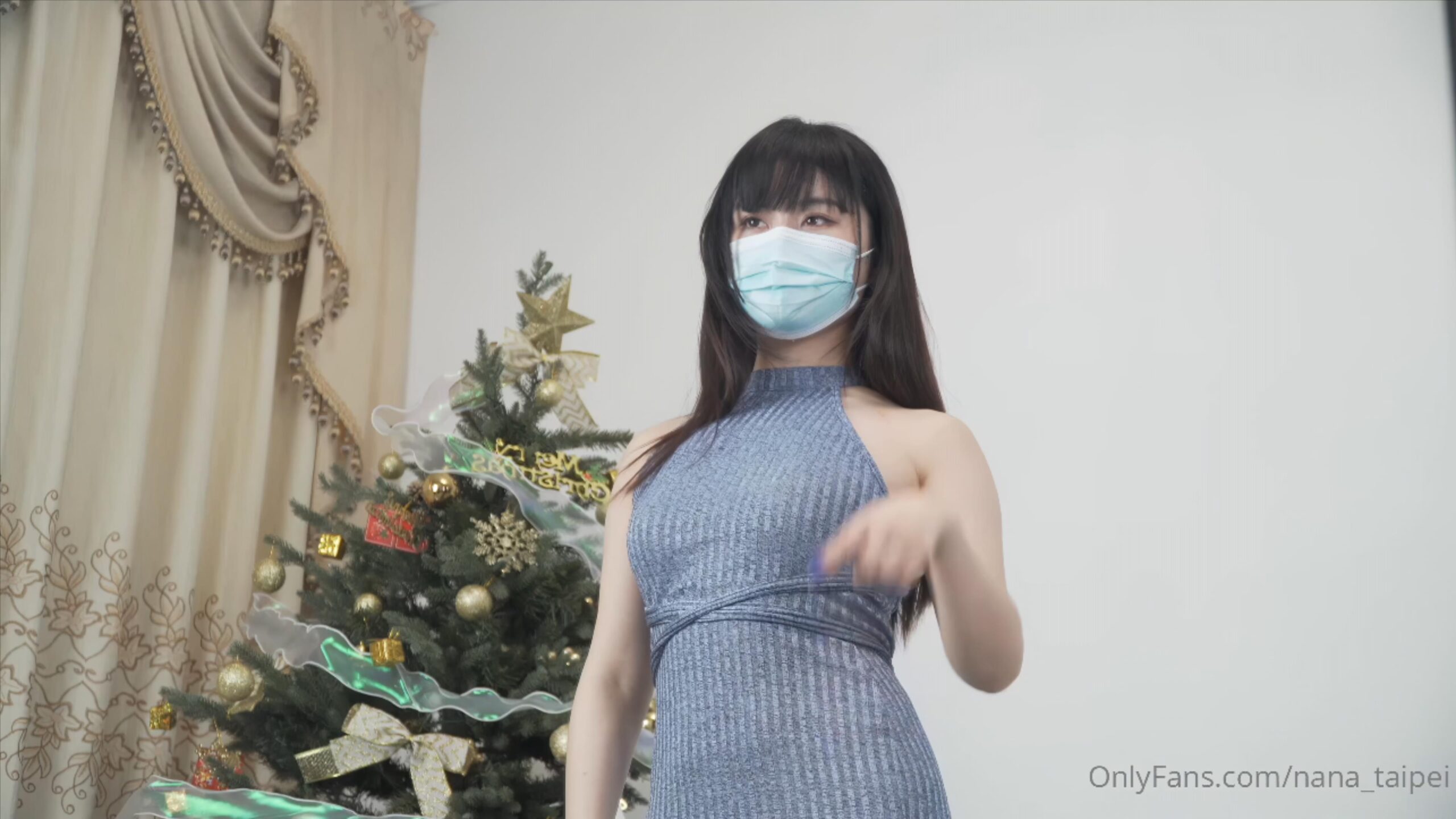 台北娜娜 春节快乐旗袍_4K修复【1V】插图